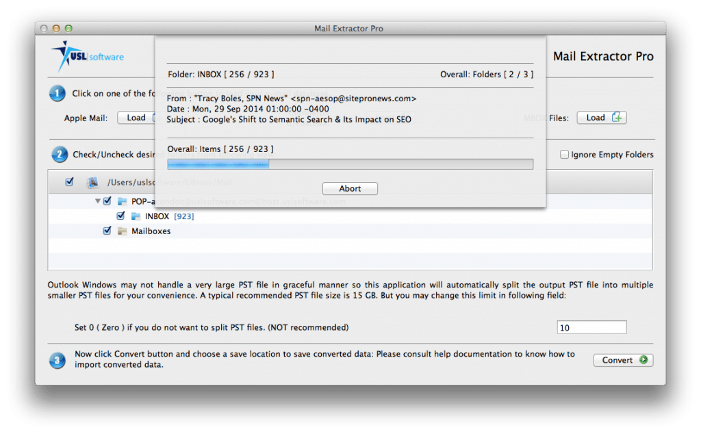 postbox to pst converter