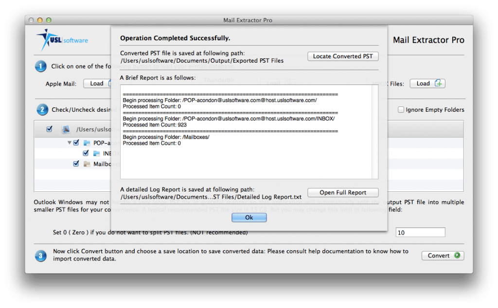 Postbox Mail to PST for Outlook