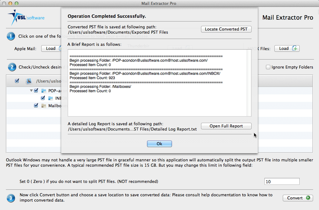 how to convert apple mail to pst on Mac