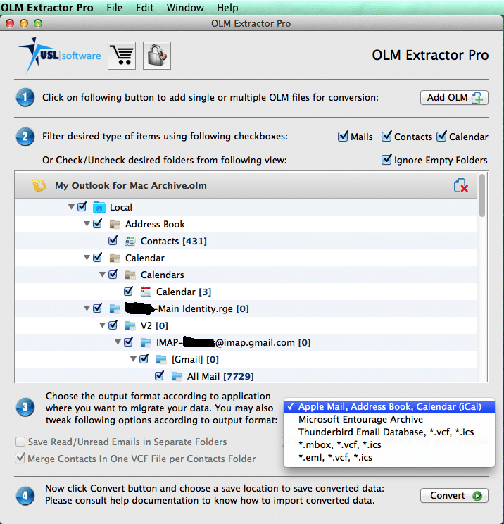 import olm to apple mail
