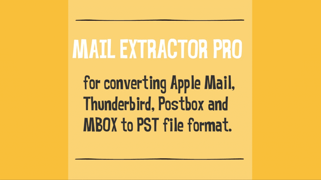 mbox to pst