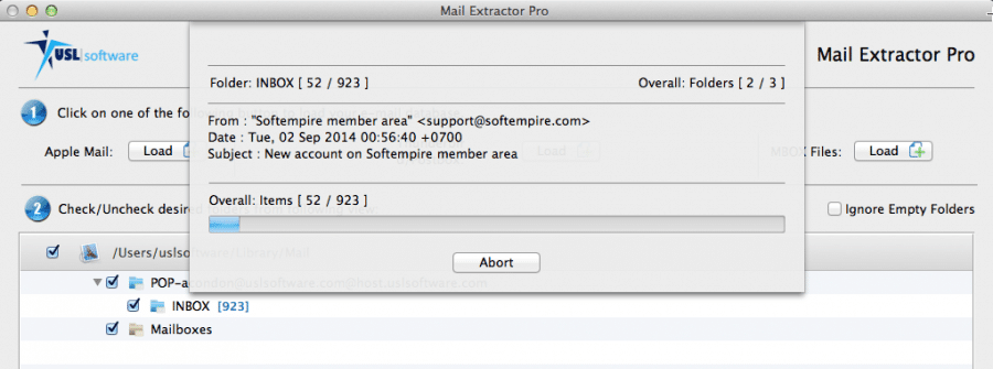 Thunderbird Mail to Outlook Converter