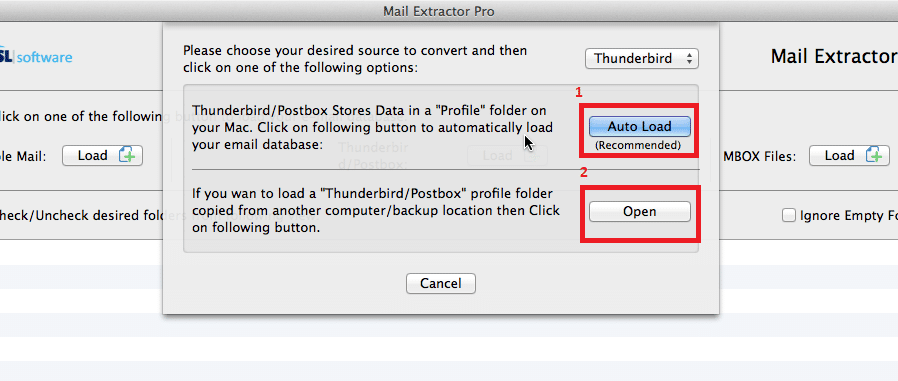 convert thunderbird mails to outlook