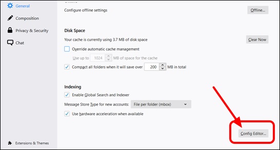 Thunderbird attachment issue