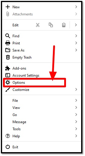 how to fix attachment renamed in Thunderbird