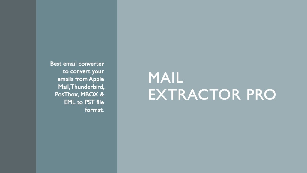 how to export emails from postbox to pst